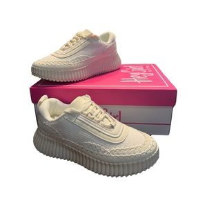 New Hey Girl by Corkys Adventure White Sneakers